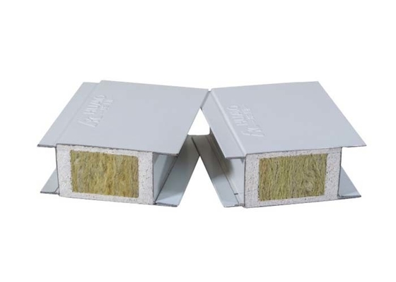 주문 Mgo 로크 울 머신 제작 청정실 샌드위치 패널, 병원 샌드위치 벽 패널 online manufacture