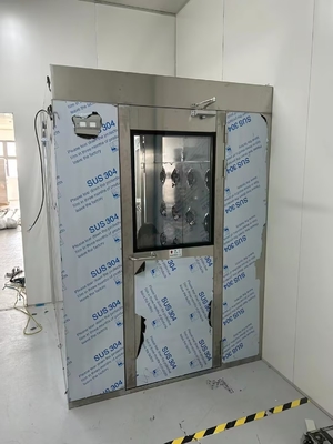 주문 스테인레스 스틸 청정실 공기 샤워기 자동 문 공기 샤워기 online manufacture