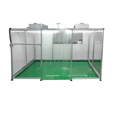 주문 Huuao Pre-Engineered GMP Pharmaceutical Modular Cleanroom GMP Class 100 Customized Clean Room Turnkey Projects Pharmaceutical Modular Cleanroom Projects online manufacture