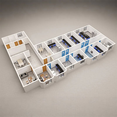 주문 Huuao ISO7 ISO8 GMP Cleanroom Modular Clean Room Class 100 Customized Clean Room Engineering Clean Room Project GMP/ISO Clean Room for Pharmaceutical Modular Cleanroom System Project with CE Certifica online manufacture