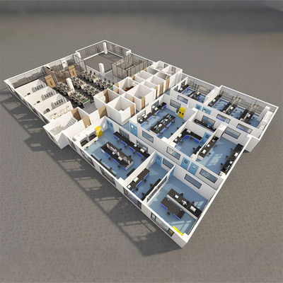 주문 후아오 제약 GMP 청정실 전문 ISO IV 솔루션 청정실 의약품 모듈형 청정실 프로젝트 online manufacture