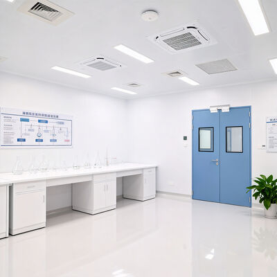 주문 Huaao ISO CLASS 9 Dust-Free Clean Room Workshop Pharmaceutical Laboratories Modern Design Rock Wool Magnesium Board Sandwich Panels online manufacture