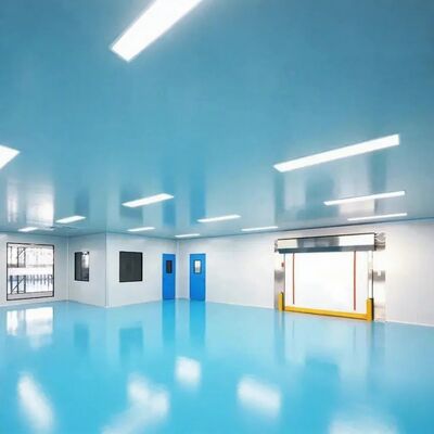 주문 HUAAO 현대식 클린룸 ISO 8 모듈형 디자인 암면 패널 HVAC 및 턴키 건설 온라인 제조