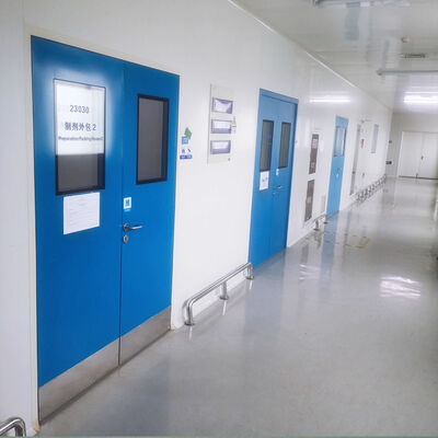 HUAAO 현대식 모듈식 클린룸 파티션 워크샵 제약 용도 맞춤형 ISO5-9 빠른 설치 방화 친환경