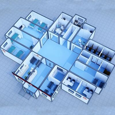 HUAAO ISO 모듈형 의료기기 GMP 청정실 의료기기용 청정실