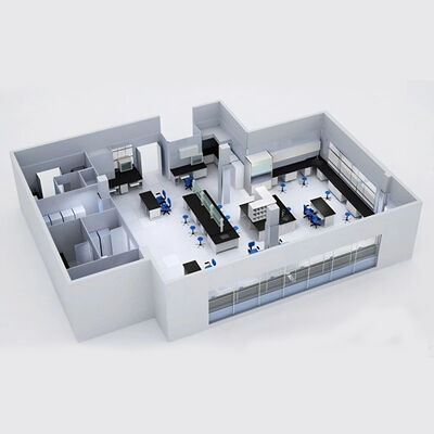 HUAAO 전문 디자인 현대식 먼지 없는 친환경 방화 모듈식 클린룸 샌드위치 패널 프리미엄 품질 ISO 인증